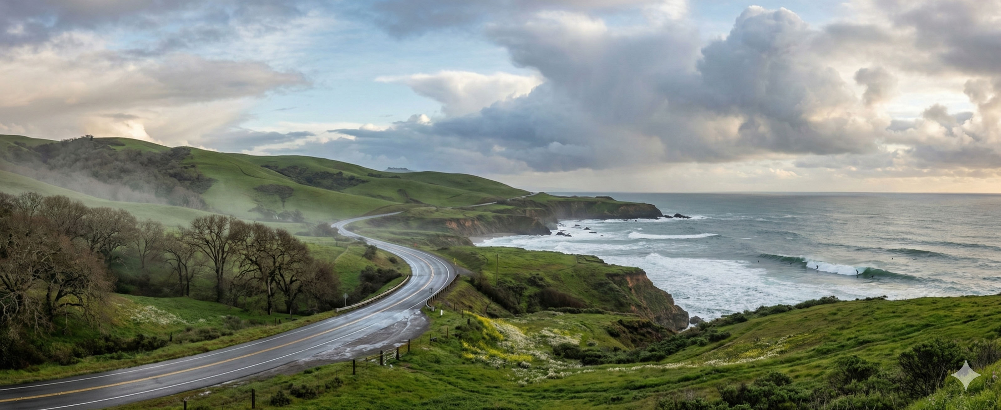 Winter on the Central Coast.